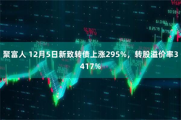 聚富人 12月5日新致转债上涨295%，转股溢价率3417%