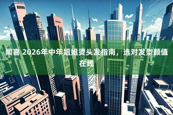 闻喜 2026年中年姐姐烫头发指南，选对发型颜值在线